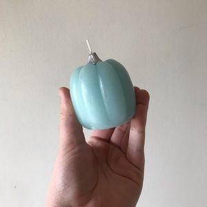 Pumpkin candle